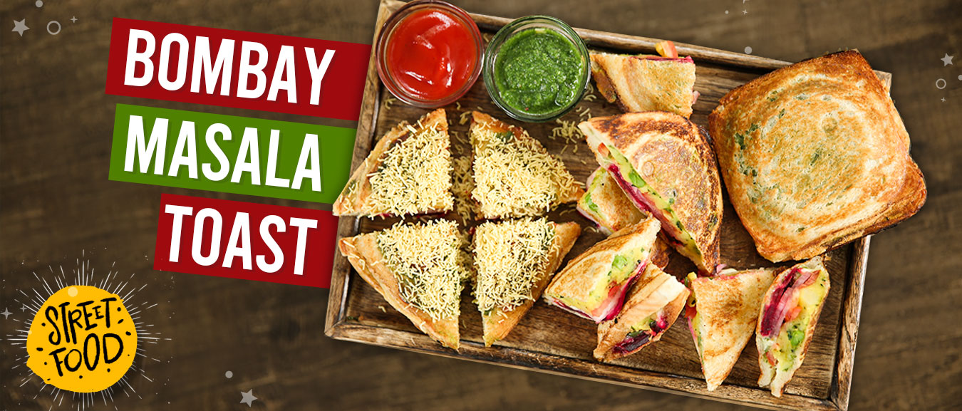 Bombay Masala Toast | Indian Street Food Recipe | Easy To Make Vegetable Sandwich Recipe | Varun