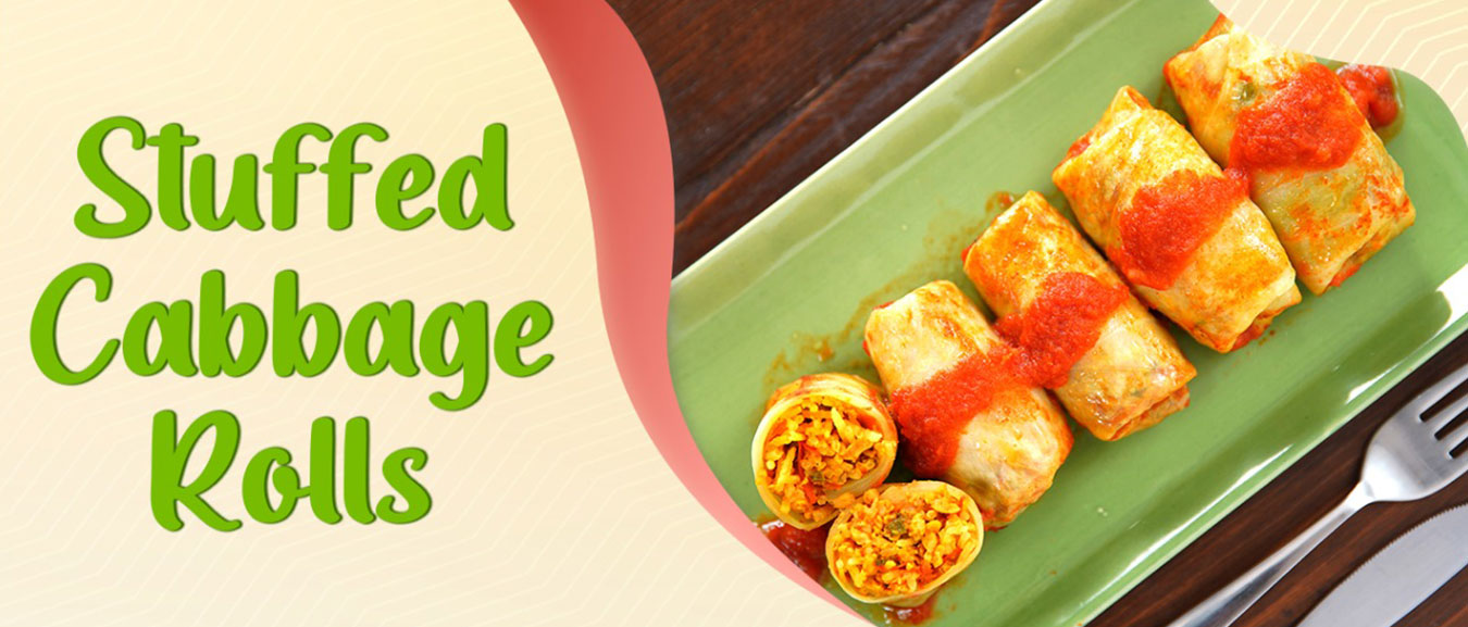 How To Make Stuffed Cabbage Rolls | Cabbage Rolls Recipe | Best Starter Recipe | Ruchi